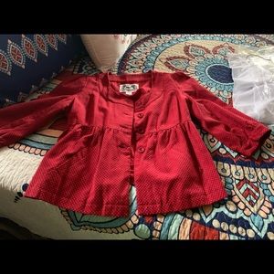 Women’s poka dot jacket